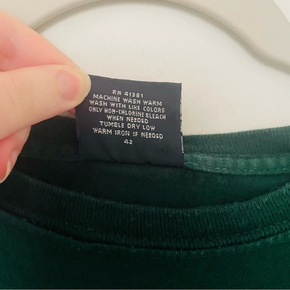 Polo Ralph Lauren Dark Green Long Sleeve Tee - Picture 5 of 14